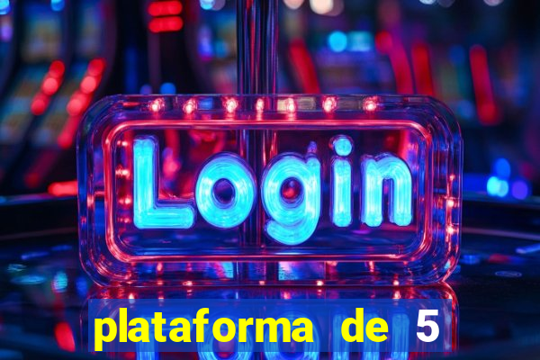 plataforma de 5 reais fortune tiger